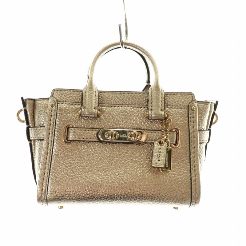 コーチ COACH スワッガー SWAGGER ハンドバッグ ショルダー ミニ 2WAY 