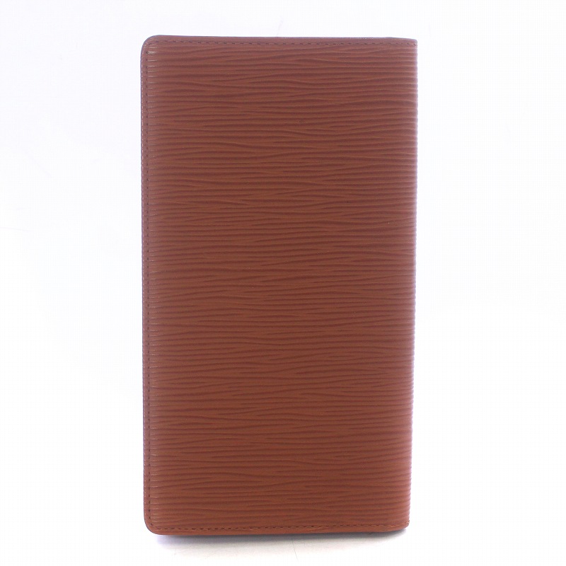 【美品・希少カラー】ルイヴィトン エピ ポルトクレディ 長財布 ブラウン Louis Vuitton ルイヴィトン 長財布 エピ ポルトカルトクレディ