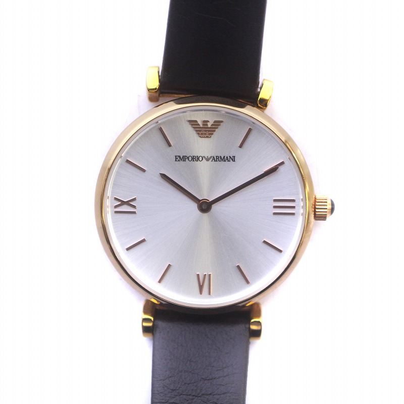 エンポリオアルマーニ EMPORIO ARMANI 腕時計 クォーツ ローマン  