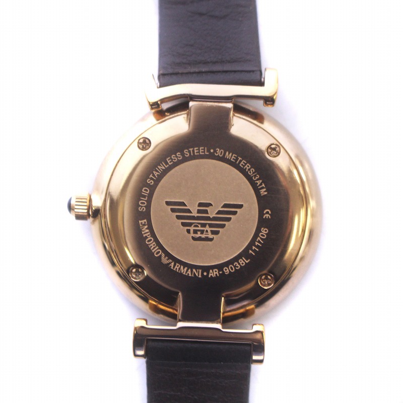エンポリオアルマーニ EMPORIO ARMANI 腕時計 クォーツ ローマン  