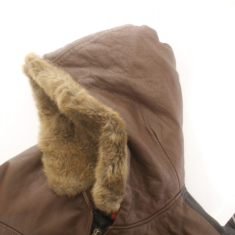 オーシャンパシフィック90sヴィンテージ牛革ジャケット