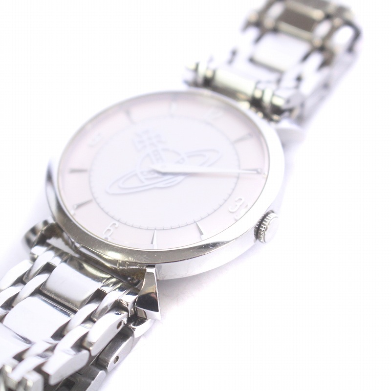 Vivienne Westwood 腕時計 クラシック シルバー　VW-7043 Vivienne Westwood Classic Ladies Watch VW-7043 Silver Black