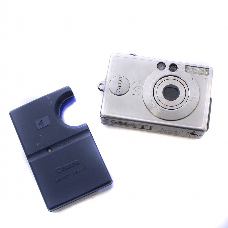 ジャンク】キャノン 乏しい IXY DIGITAL PC 1022 充電器付き …