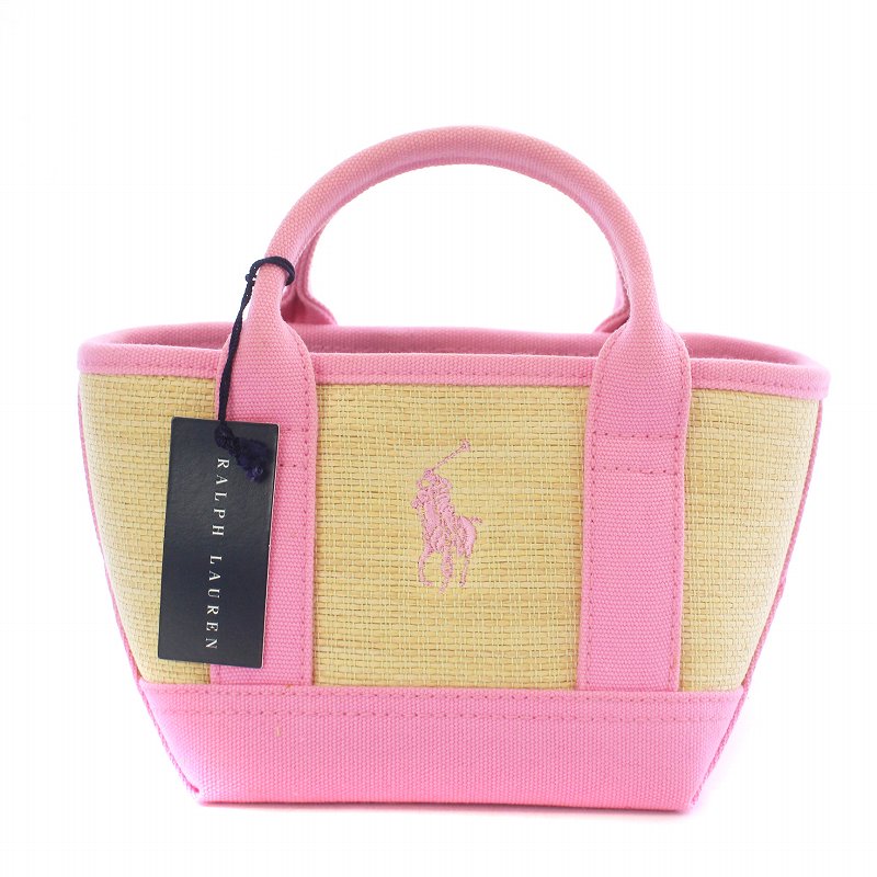 ラルフローレン ハンドバッグ 未使用品 ラルフローレン RALPH LAUREN ハンドバッグ ミニトート