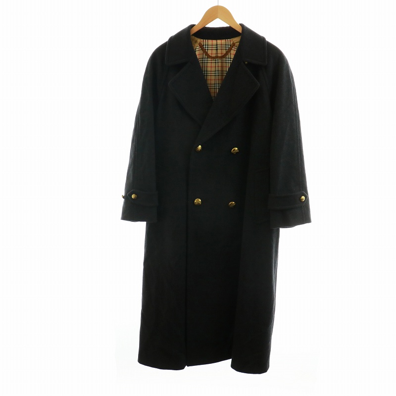 希少 Burberrys ウール ツィード チェスターコート ホースロゴ  