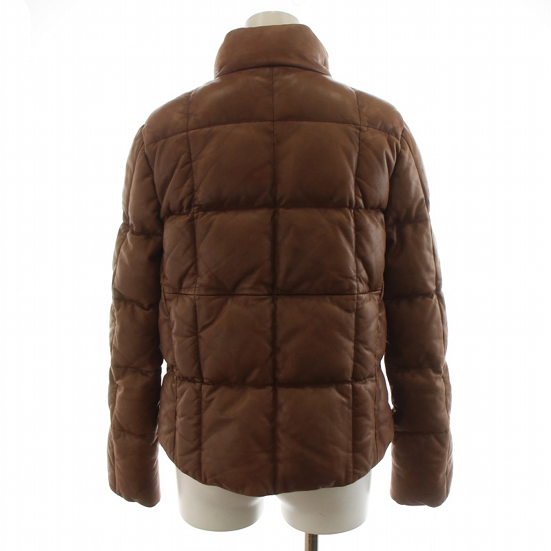 ラルフローレン RALPH LAUREN ダウンジャケット レザージャケット 羊革  