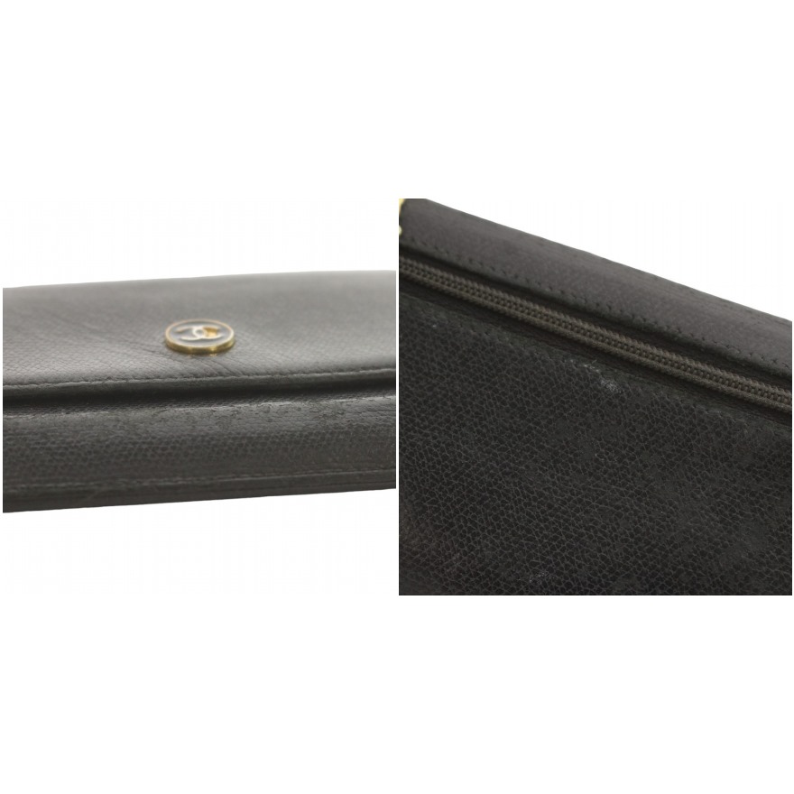 シャネル CHANEL コインケース 小銭入れ ココマーク ココボタン レザー