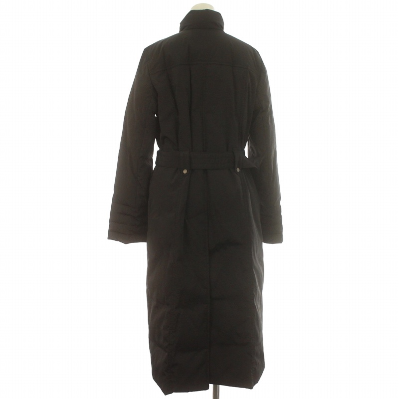 Burberry London バーバリーロングコートダウンコート黒 38