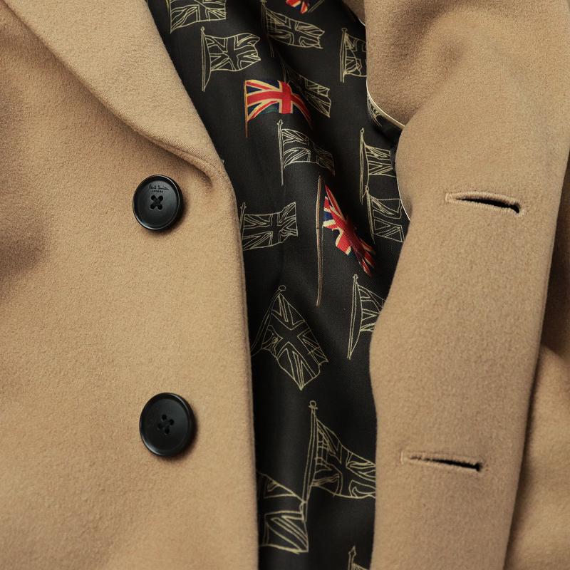 ポールスミス PAUL SMITH チェスターコート ユニオンジャック旗