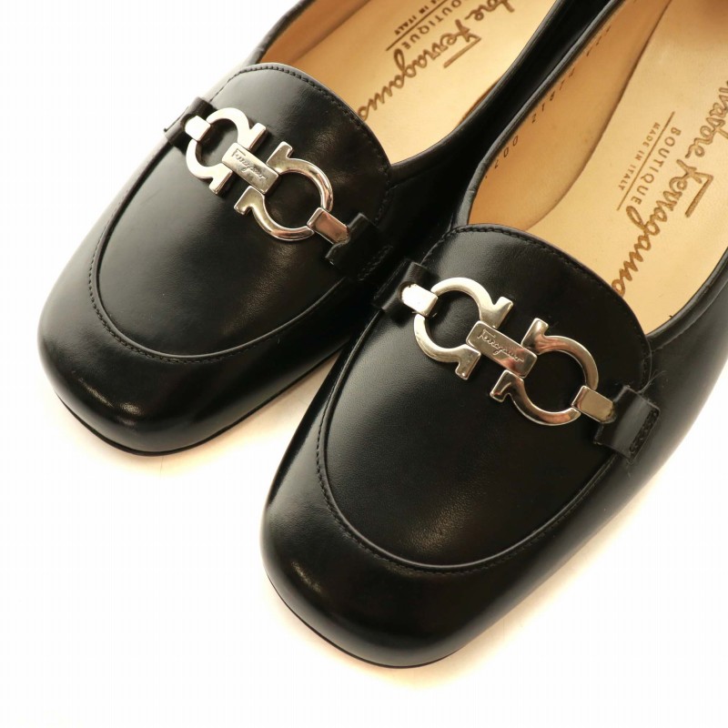 新品】フェラガモ 可愛いパンプスローファー7ハーフ24.0〜24.5