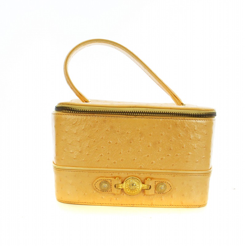 ベルサ－チの化粧ポ－チ （中古】☆美品希少☆ VERSACE ヴェルサーチ  