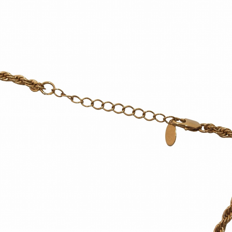 グロッセ grosse フリンジ ネックレス ラインストーン タッセル  