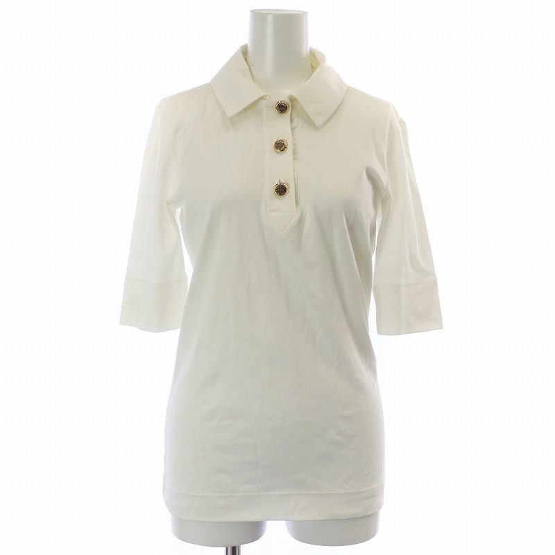 ルイヴィトン ホワイト 半袖 シャツ 襟付き LOUIS VUITTON（シャツ