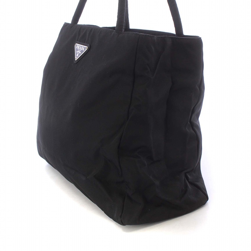 プラダ PRADA TESSUTO CITY トートバッグ ハンドバッグ 三角プレート 