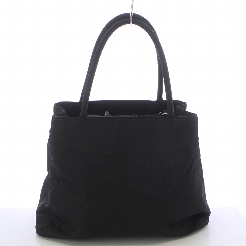 プラダ PRADA TESSUTO CITY トートバッグ ハンドバッグ 三角プレート