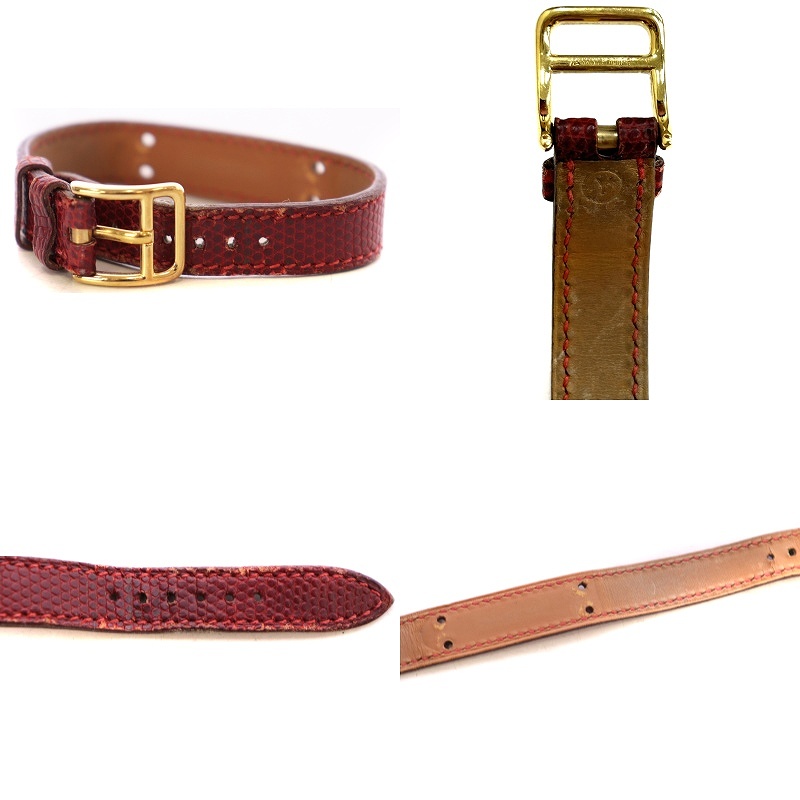 HERMES エルメス ケリー腕時計 赤 エルメス/ケリーウォッチ/レッドダイヤル/Hermes/Kelly Cadenas