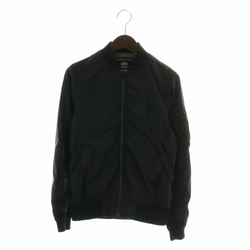 Acne Studios ブラック MA-1 フライトジャケット