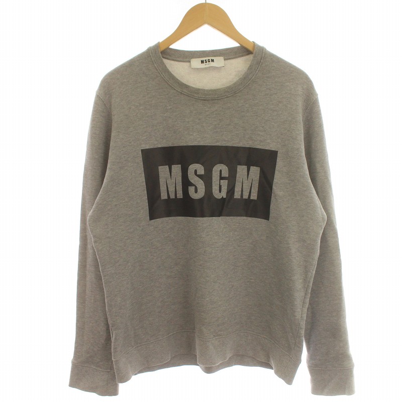 MSGM スウェットグレー