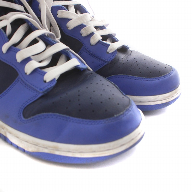 Nike ダンクハイカット シューズ ネイビー/ホワイト 楽天市場】NIKE DUNK HI RETRO white/midnight navy dd1399-104