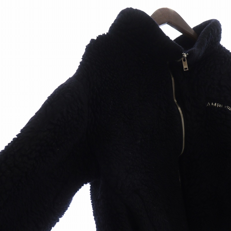アンブッシュ AMBUSH WOOL FLEECE JACKET ウールフリースボアブルゾン 