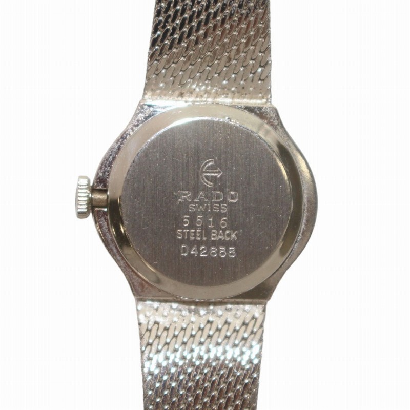 ラドー RADO ジェイド 腕時計 ウォッチ 手巻き アナログ 2針 シルバー  