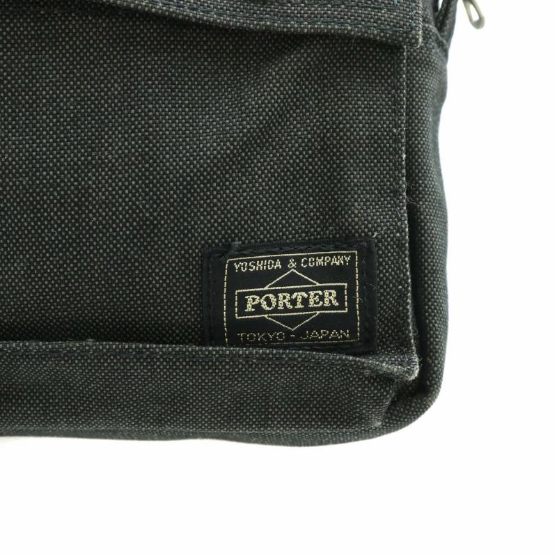 【美品】PORTER スモーキー ボディバッグ グレー 良品】吉田カバン PORTER SMOKY ウエストバッグ ポーター