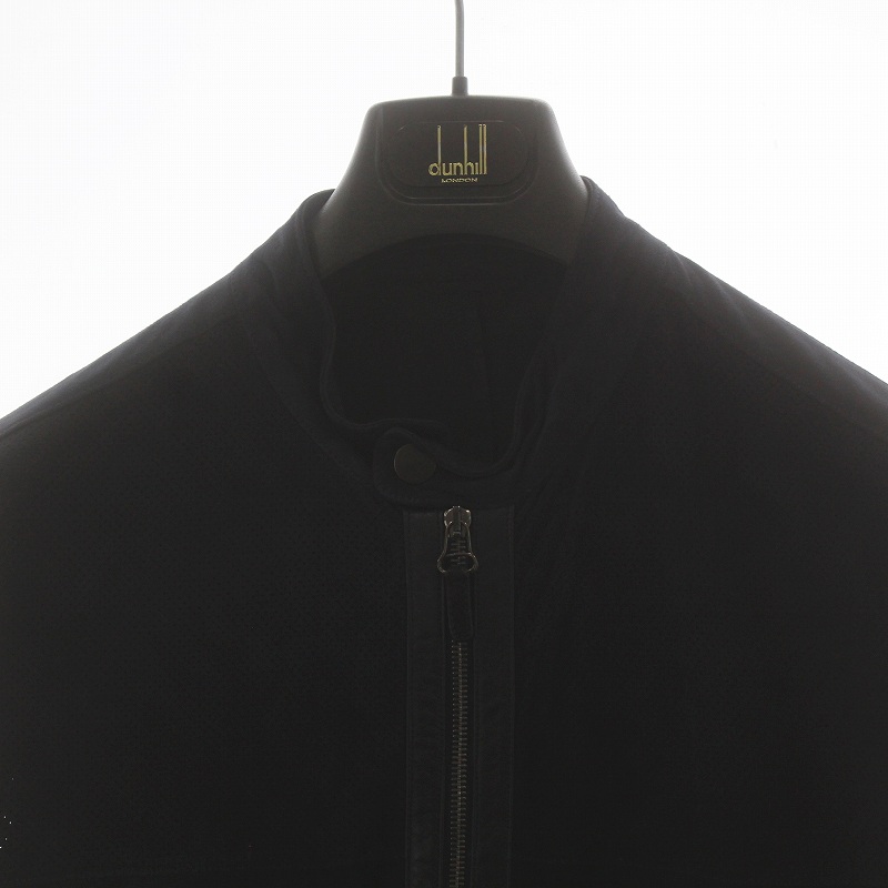 dunhill ダンヒル ブルゾン（その他） M 黒x紺 【古着】【中古】（楽天 