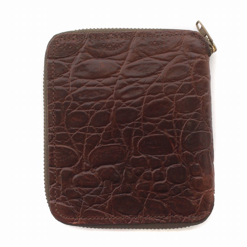 マルベリー Mulberry 二つ折り財布 ウォレット ラウンドファスナー  