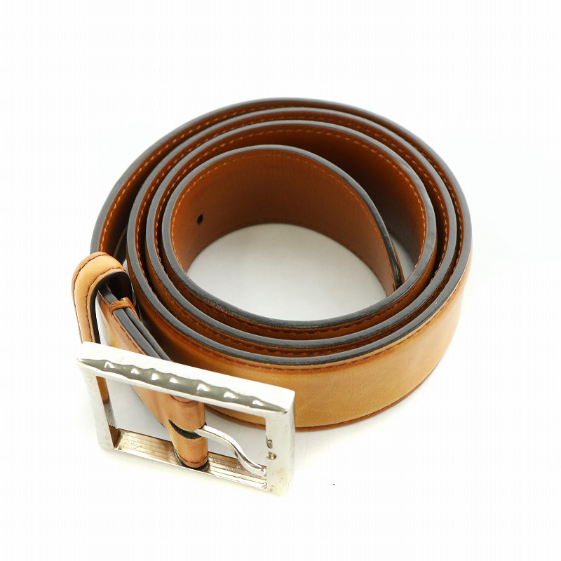 残り2日ベルルッティ Berluti ベルト メンズ ネイビー スーツ ベルト