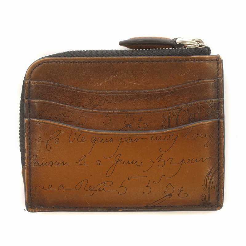 Berluti ベルルッティ カリグラフィ レザー カードケース カード入れ 