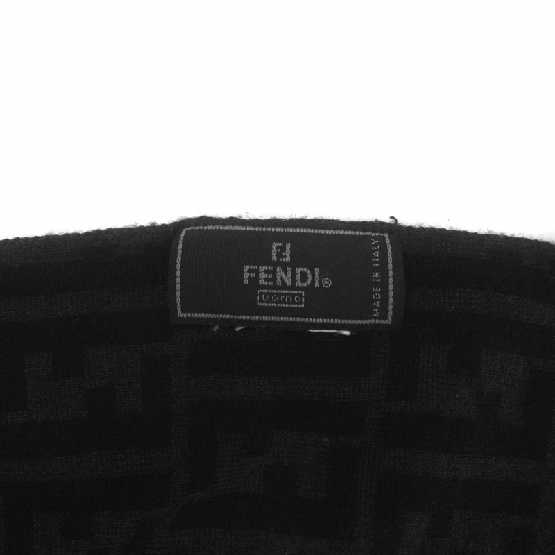 FENDI　フェンディロゴマフラー　ズッカ柄 FENDI フェンディ ズッカ FF ロゴ マフラー ストール ショール