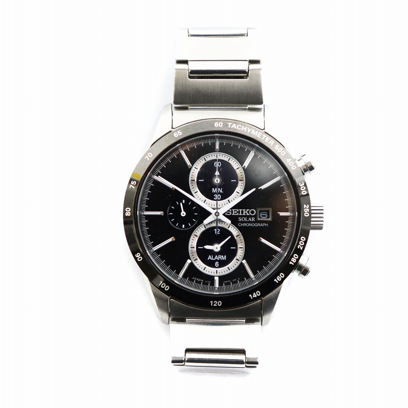 SEIKOクロノグラフV172-0AP0 （J-3】 SEIKO V172-0AP0 SOLAR