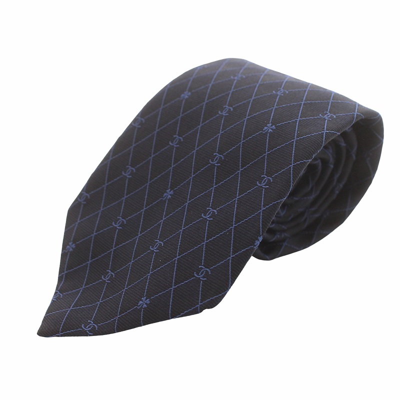 大人気 CHANEL ココマーク 四つ葉のクローバー ネクタイ 【公式通販】