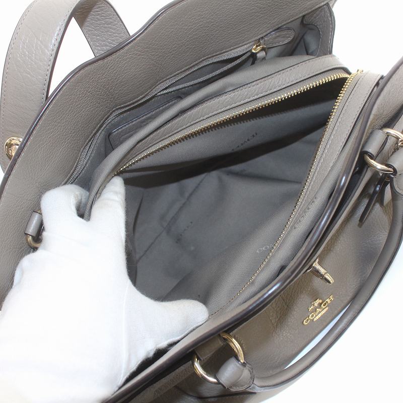 コーチ COACH マーサー サッチェル グレイン 2way トートバッグ  