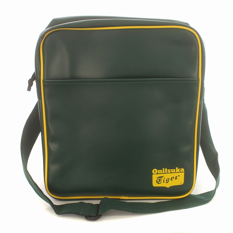 大人気 Onitsuka Tiger SHOULDER BAG ユニセックス ユニセックス グリーン（緑）系 onitsuka tiger(オニツカ
