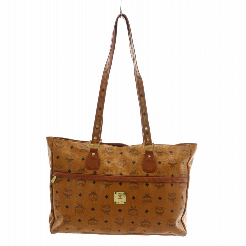 エムシーエム MCM トートバッグ レザー ヴィセトス柄 総柄 ロゴ 