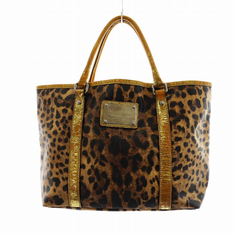 ドルチェ&ガッバーナ ドルガバ DOLCE&GABBANA トートバック ハンド PVC  