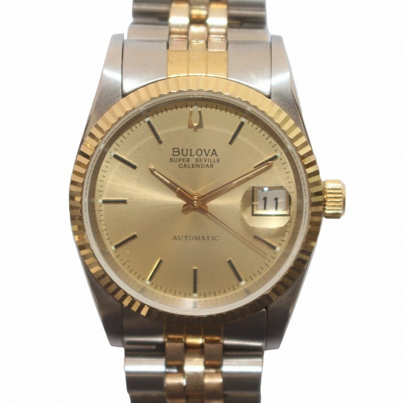 ブローバ BULOVA SUPER SEVILLE CALENDAR 腕時計 ウォッチ 自動巻き 