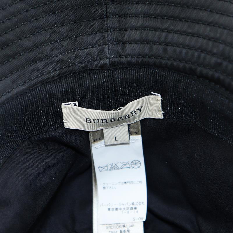 Burberry チェック柄 ハット Lサイズ（BURBERRY - バーバリー