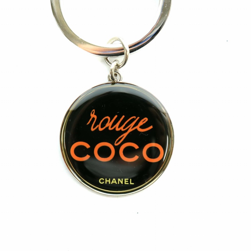 【美品】シャネル CHANEL ルージュココ キーリング ノベルティ キーホルダー ☆ CHANEL シャネル キーホルダー ルージュココ チャーム キーリング