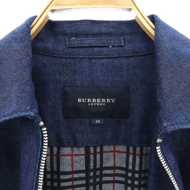 バーバリー【Burberry】ブルゾン　デニム　ジャケット　４０ バーバリー【Burberry】ブルゾン デニム ジャケット 40