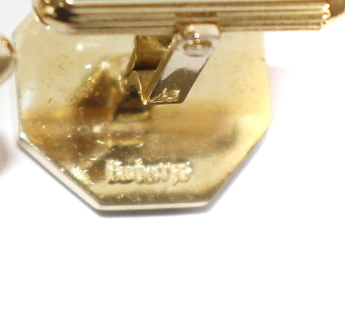 バーバリーズ Burberrys カフスボタン 八角形 スウィヴル式 T字型