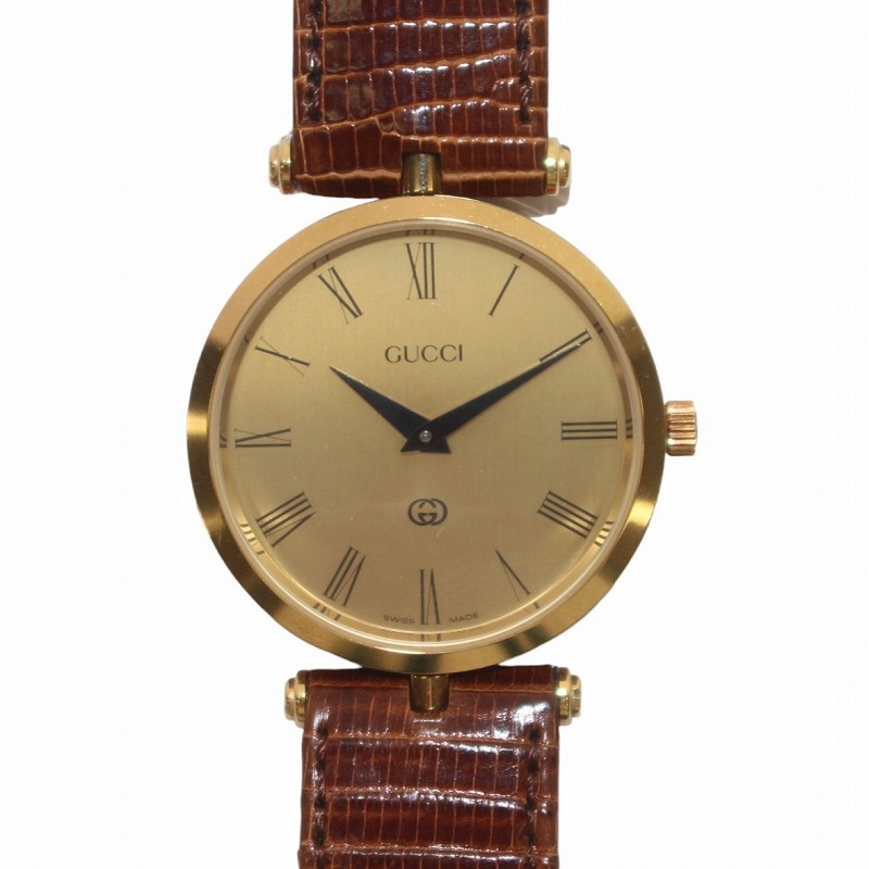 グッチ GUCCI ヴィンテージ 腕時計 ウォッチ クォーツ シェリー