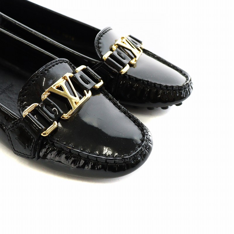 Louis Vuitton ルイヴィトンローファー 黒 レザービジネスシューズ