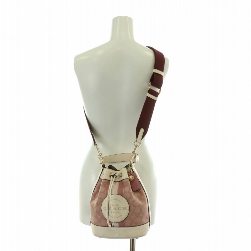 COACH デンプシー バケットバッグ 19 ハンド ショルダー 2WAY 巾着