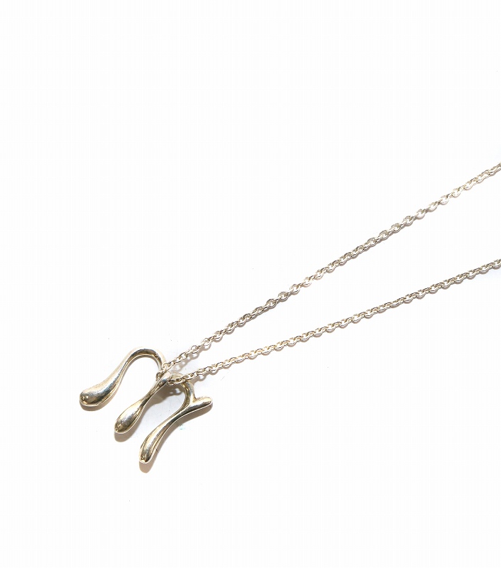 ティファニー TIFFANY エルサペレッティ イニシャル M ネックレス