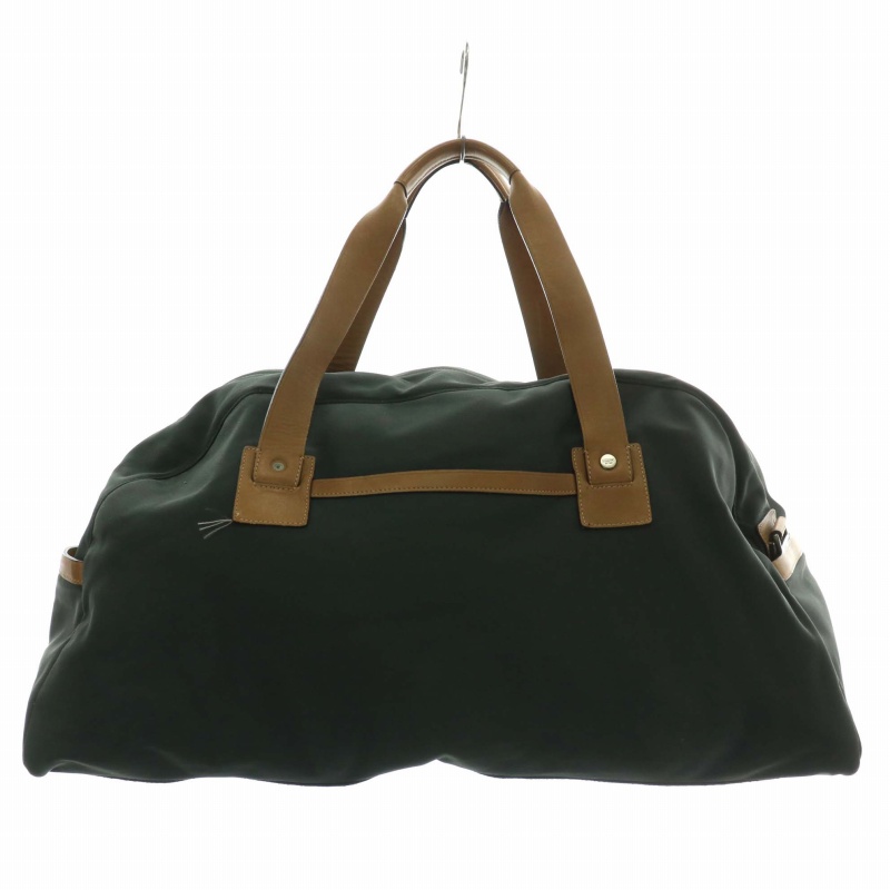 COACH ボストンバッグ　緑 コーチ COACH ボストンバッグ ショルダー 2WAY ナイロン レザー ロゴ