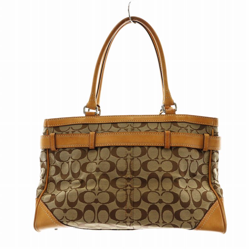 コーチ COACH ハンプトンズ ラージキャリーオール トートバッグ ハンド 