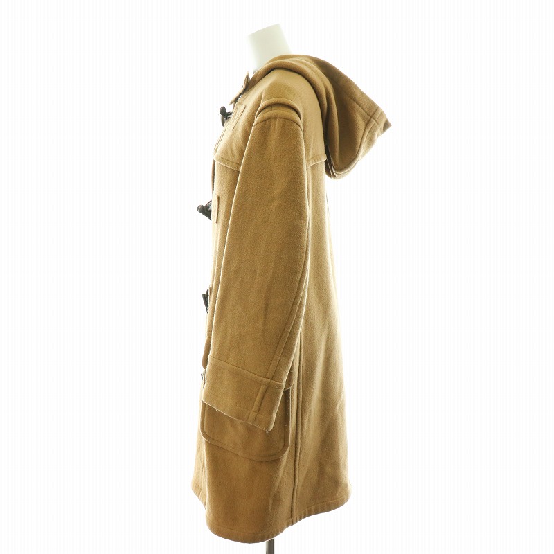 バーバリーブルーレーベル ダッフルコート ノバチェック ベージュ 38