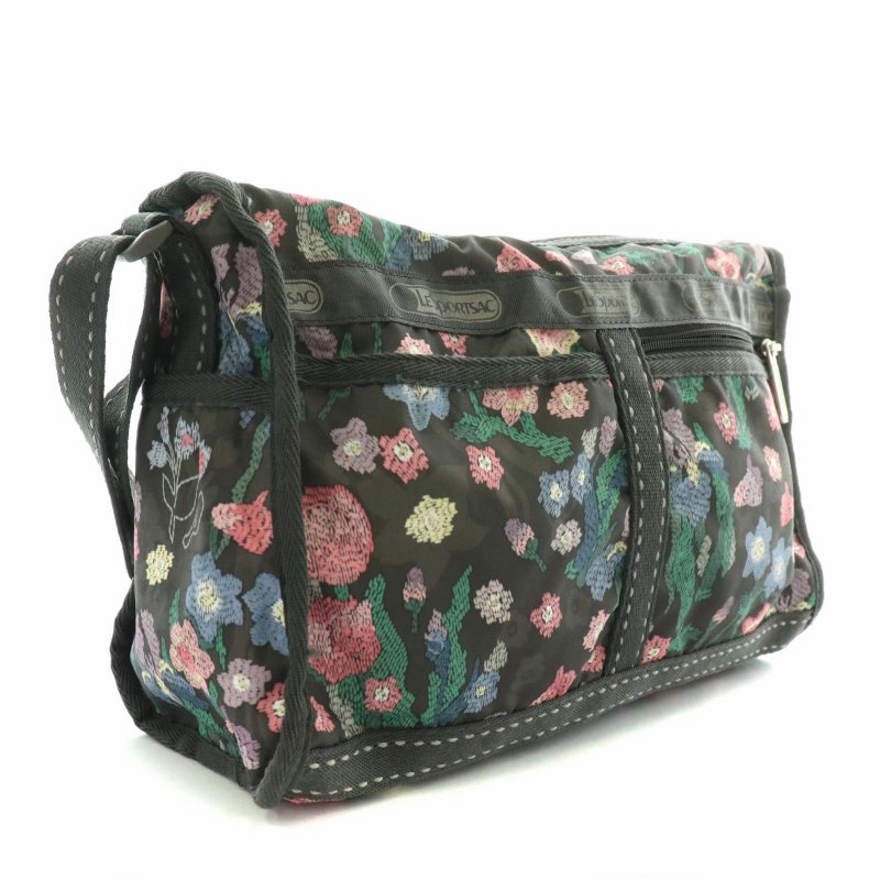 レスポートサック LesportSAC ショルダーバッグ ナイロン 花柄